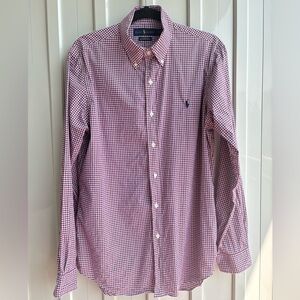 Ralph Lauren Gingham Dress Shirt
